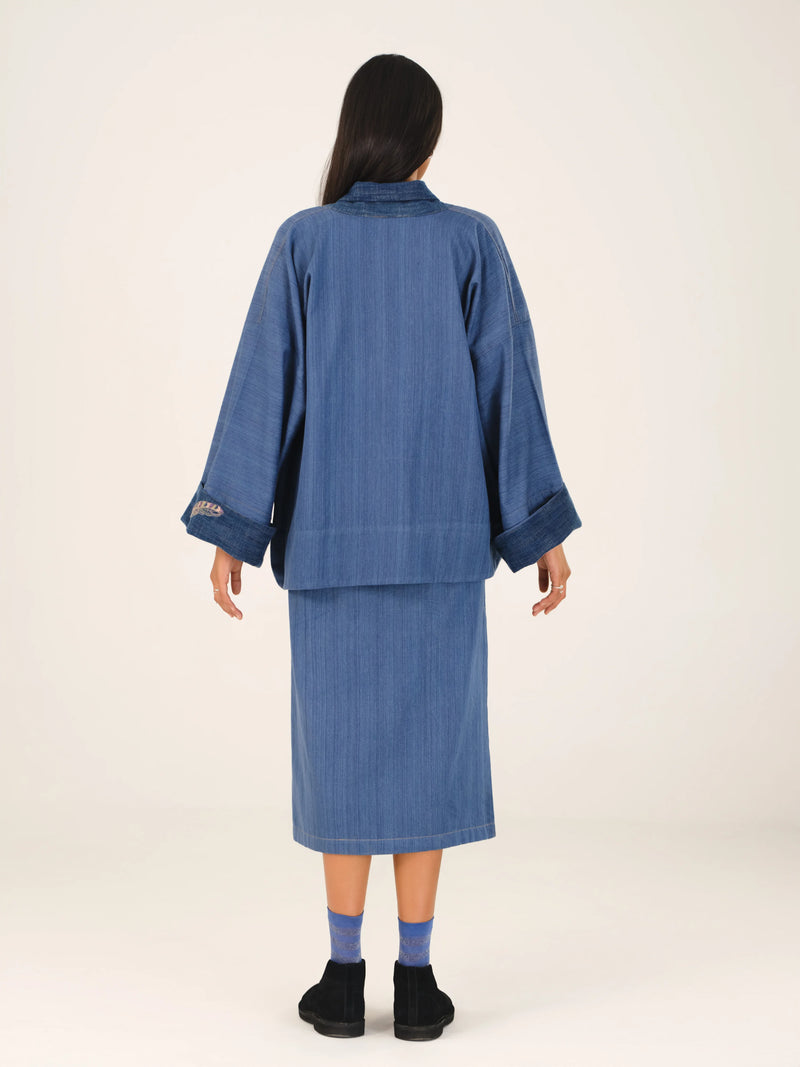 The Kimono String Tie Jacket