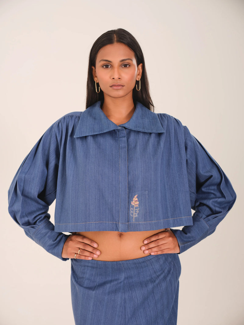 The Structured Cropped Jacket