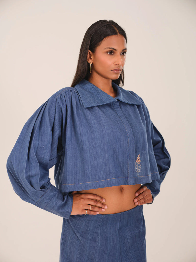 The Structured Cropped Jacket