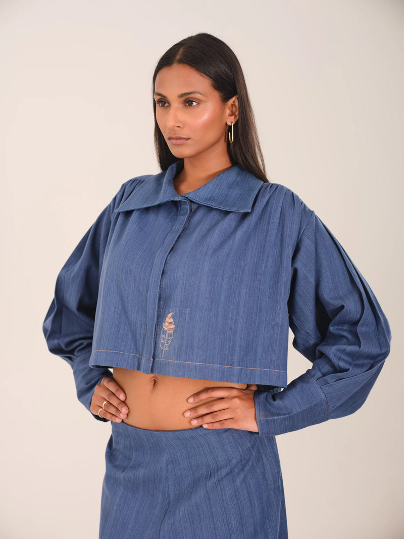 The Structured Cropped Jacket